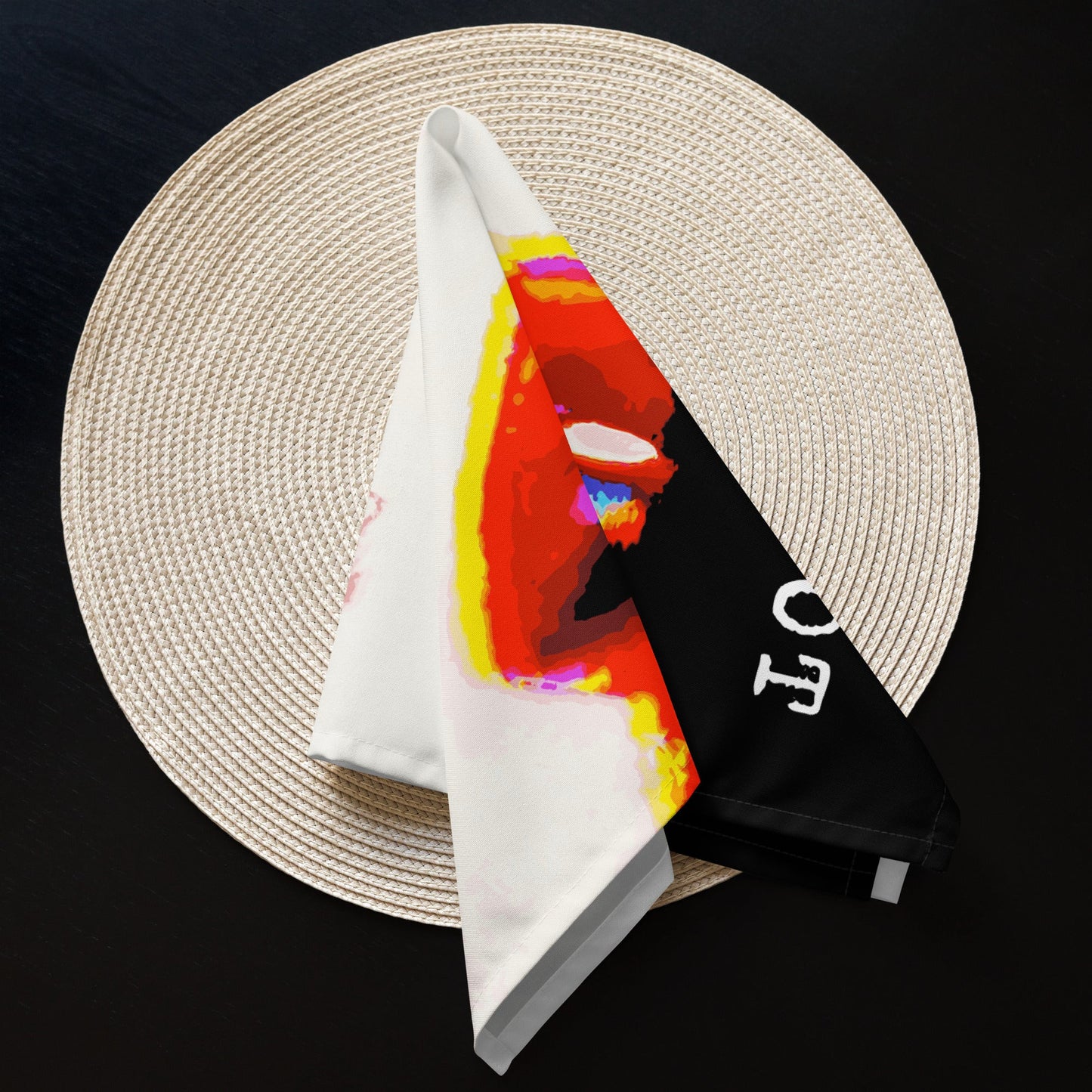 Miss Talk A Lot - Cloth Napkin Set