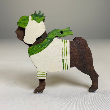 Companion Dog Bauble - Handmade Ornament