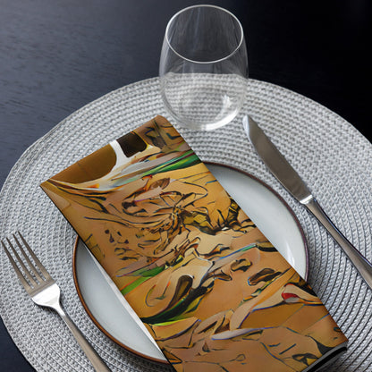 Half Black Half Gāolàng - Cloth Napkin Set