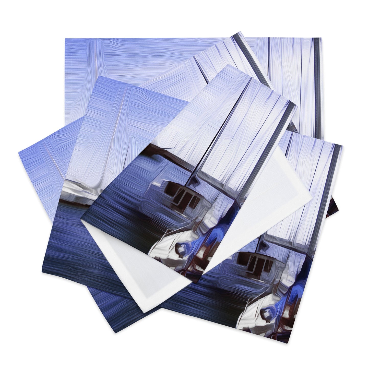 The Sleeping Yachts (at Afternoon) - Placemat Set