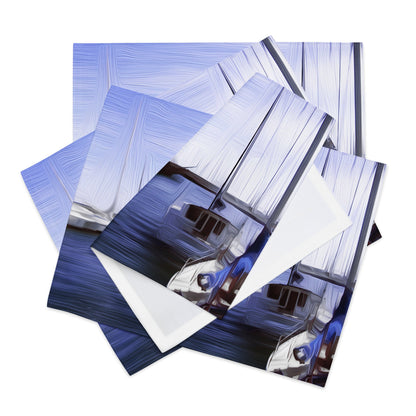 The Sleeping Yachts (at Afternoon) - Placemat Set