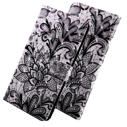 3D Coloured Drawing Pattern Horizontal Flip Leather Case with Holder & Card Slots & Wallet & Lanyard, for Xiaomi Redmi 7S / Redmi Note 7 Pro, for Galaxy A10E / A20E