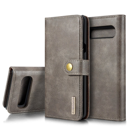 DG.MING Crazy Horse Texture Flip Detachable Magnetic Leather Case with Holder & Card Slots & Wallet, for Galaxy S10 5G