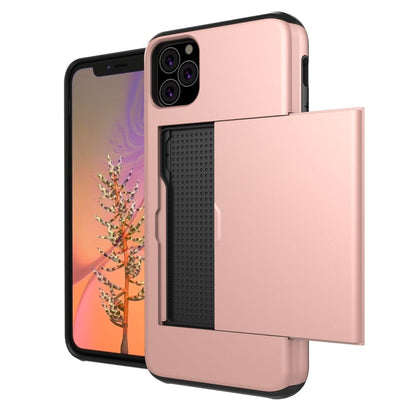 Shockproof Rugged Armor Protective Case with Card Slot, For iPhone 11 Pro Max, For iPhone 11