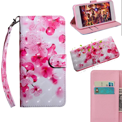 3D Painting Pattern Coloured Drawing Horizontal Flip TPU + PU Leather Case with Holder & Card Slots & Wallet, For Galaxy S10e, For Galaxy S10+