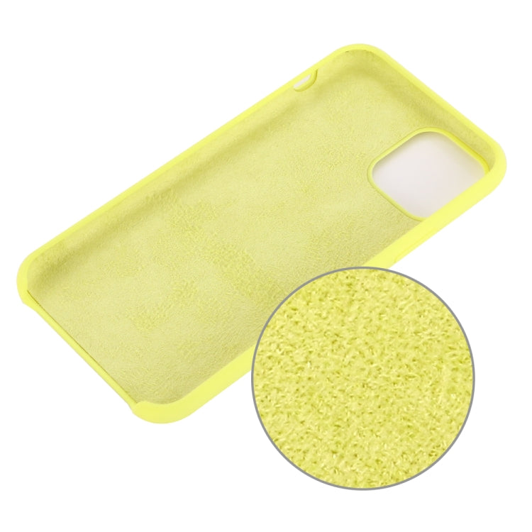 Solid Color Liquid Silicone Shockproof Case, For iPhone 11 Pro Max