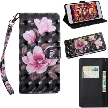 3D Painting Pattern Coloured Drawing Horizontal Flip TPU + PU Leather Case with Holder & Card Slots & Wallet, For Motorola E5 Play, For Motorola E5 Play Go