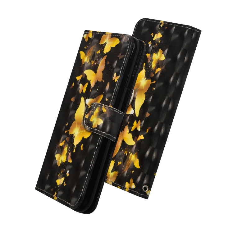 3D Painting Pattern Horizontal Flip TPU + PU Leather Case with Holder & Card Slots & Wallet, For Galaxy S10+, For Galaxy Note9