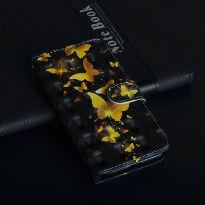 3D Painting Pattern Horizontal Flip TPU + PU Leather Case with Holder & Card Slots & Wallet, For Galaxy A50, For Galaxy A70