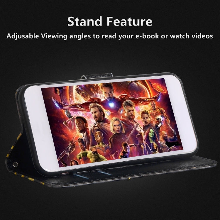 3D Painting Pattern Horizontal Flip TPU + PU Leather Case with Holder & Card Slots & Wallet, For Galaxy A50, For Galaxy A70