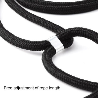 Four-Corner Anti-Fall Trasparent TPU Mobile Phone Case With Lanyard for iPhone, For iPhone 11