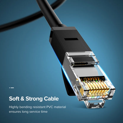 UGREEN NW102 Cat6 RJ45 Household Gigabit Twisted Pair Round Ethernet Cable, 1m, 2m, 3m, 5m, 8m, 10m, 15m, 20m