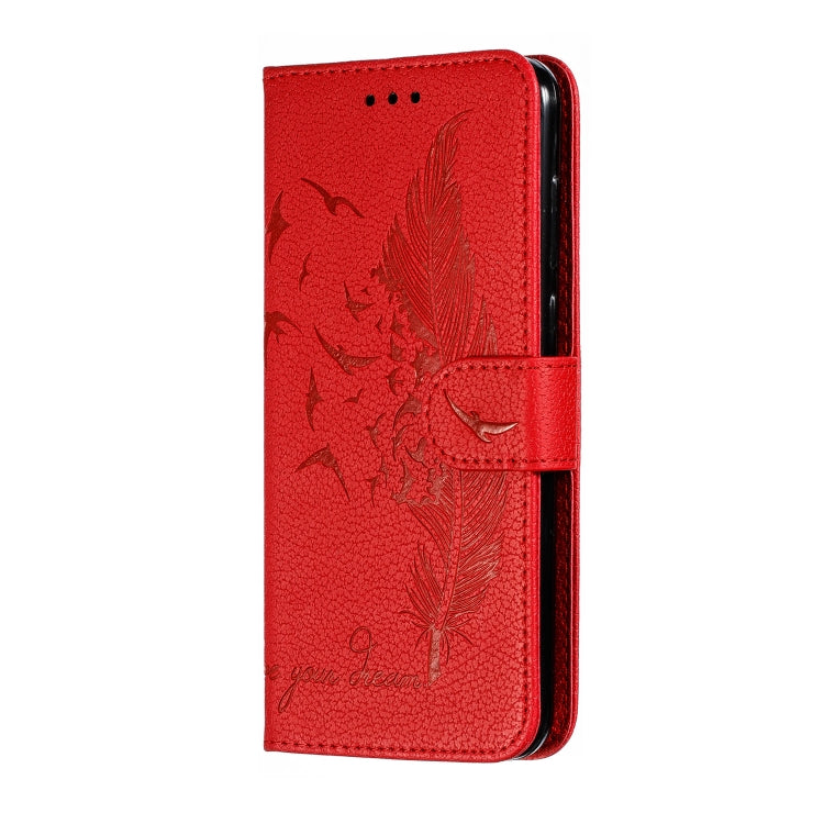 Feather Pattern Litchi Texture Horizontal Flip Leather Case with Wallet & Holder & Card Slots, For Motorola One Pro, For Motorola Moto E6, For Motorola Moto G7 Play, For Motorola Moto G7 Power
