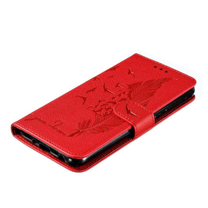 Feather Pattern Litchi Texture Horizontal Flip Leather Case with Wallet & Holder & Card Slots, For Motorola One Pro, For Motorola Moto E6, For Motorola Moto G7 Play, For Motorola Moto G7 Power