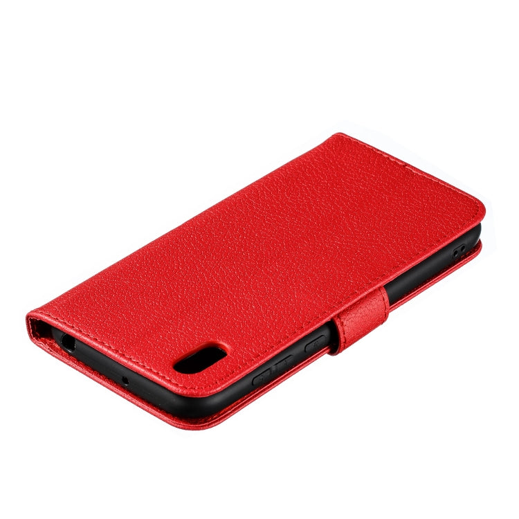 Feather Pattern Litchi Texture Horizontal Flip Leather Case with Wallet & Holder & Card Slots, For Huawei Y5 (2019) / Honor 8S, For Huawei Y6 (2019) / Honor Play 8A, For Huawei Y7 (2019), For Huawei Y9 (2019)