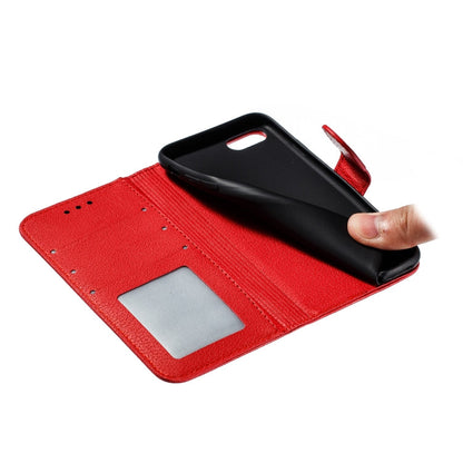 Feather Pattern Litchi Texture Horizontal Flip Leather Case with Wallet & Holder & Card Slots, For iPhone SE 2022 / SE 2020 / 8 / 7, For iPhone 7 Plus / 8 Plus, For iPhone 11 Pro, For iPhone 11