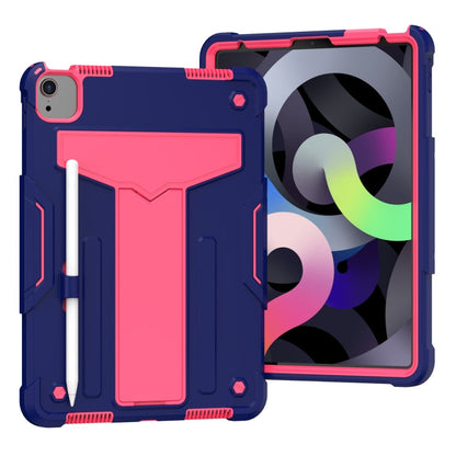 T-shaped Bracket Contrast Color Shockproof PC + Silicone Protective Case, For Samsung Galaxy Tab A7 10.4 (2020), For iPad Air 2022 / 2020 10.9 / iPad Pro 11