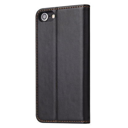 Fierre Shann PU Genuine Leather Texture Horizontal Flip Leather Case with Holder & Card Slots & Wallet For iPhone 8 / 7 / SE 2020, For iPhone 8 / 7 / SE 2022 / SE 2020