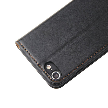 Fierre Shann PU Genuine Leather Texture Horizontal Flip Leather Case with Holder & Card Slots & Wallet For iPhone 8 / 7 / SE 2020, For iPhone 8 / 7 / SE 2022 / SE 2020