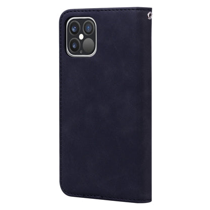 Frosted Business Magnetic Horizontal Flip PU Leather Case with Holder & Card Slot & Lanyard, For iPhone 12 / 12 Pro, For iPhone 12 Pro Max