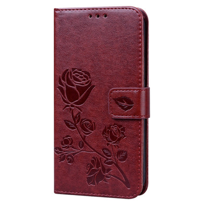 Rose Embossed Horizontal Flip PU Leather Case with Holder & Card Slots & Wallet, For iPhone 12, For iPhone 12 Pro, For iPhone 12 Pro Max