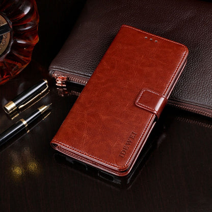 idewei Crazy Horse Texture Horizontal Flip Leather Case with Holder & Card Slots & Wallet, For vivo V20, For OnePlus Nord N10 5G, For OnePlus Nord N100