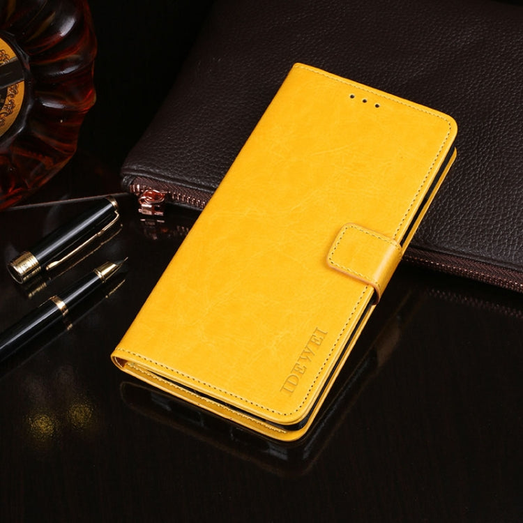 idewei Crazy Horse Texture Horizontal Flip Leather Case with Holder & Card Slots & Wallet, For vivo V20, For OnePlus Nord N10 5G, For OnePlus Nord N100