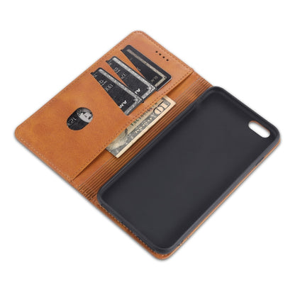 AZNS Magnetic Calf Texture Horizontal Flip Leather Case with Card Slots & Holder & Wallet, For iPhone 6, For iPhone 6 Plus, For iPhone 8 / 7, For iPhone 8 Plus/7 Plus