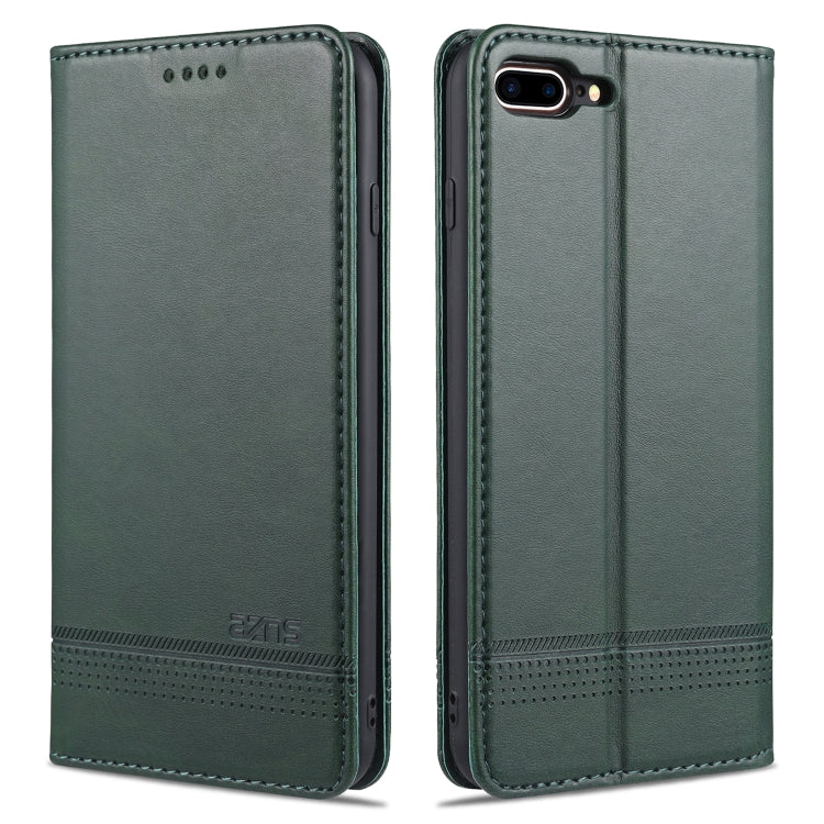AZNS Magnetic Calf Texture Horizontal Flip Leather Case with Card Slots & Holder & Wallet, For iPhone 6, For iPhone 6 Plus, For iPhone 8 / 7, For iPhone 8 Plus/7 Plus