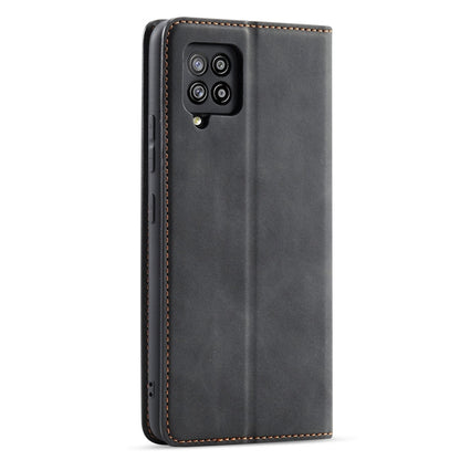 Forwenw Dream Series Oil Edge Strong Magnetism Horizontal Flip Leather Case with Holder & Card Slots & Wallet & Photo Frame, For Samsung Galaxy A42 5G