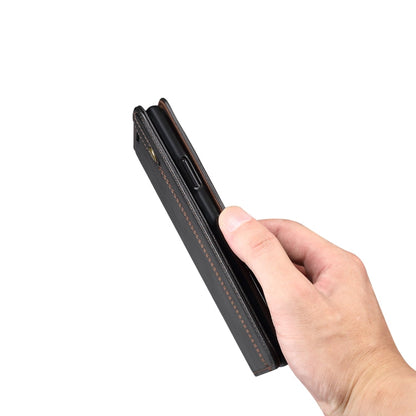Simple Wax Crazy Horse Texture Horizontal Flip Leather Case with Card Slots & Wallet, For iPhone XR, For iPhone XS / X, For iPhone XS Max