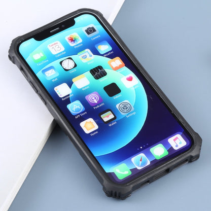 Camouflage Armor Shockproof TPU + PC Magnetic Protective Case with Holder, For iPhone 12 / 12 Pro, For iPhone 12 Pro Max