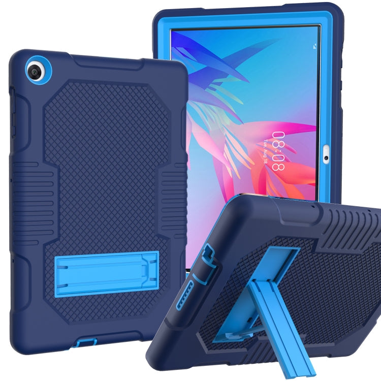 Contrast Color Robot Shockproof Silicone + PC Protective Case with Holder, For Huawei MatePad T10, For Huawei MatePad T8 8.0(2020)