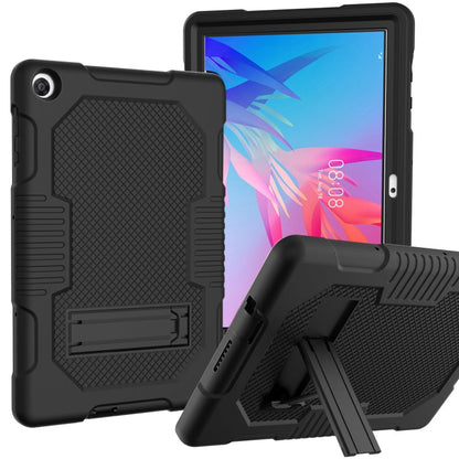 Contrast Color Robot Shockproof Silicone + PC Protective Case with Holder, For Huawei MatePad T10, For Huawei MatePad T8 8.0(2020)