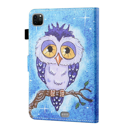 Coloured Drawing Stitching Horizontal Flip Leather Case with Holder & Card Slot & Sleep / Wake-up Function, For iPad Pro 11 (2020) / (2018), For iPad 10.2 2021 / 2020 / 2019 / Air (2019), For iPad Air / Air 2 / 9.7 (2017) & (2018)                      ...