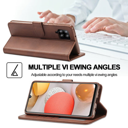 LC.IMEEKE Calf Texture Horizontal Flip Leather Case with Holder & Card Slots & Wallet, For Samsung Galaxy A42 5G, For Samsung Galaxy S21 5G, For Samsung Galaxy S21+ 5G, For Samsung Galaxy S21 Ultra 5G