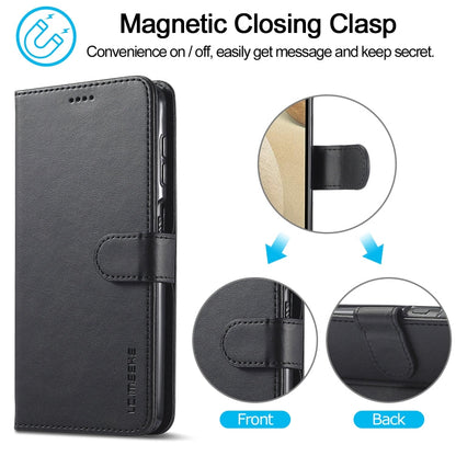 LC.IMEEKE Calf Texture Horizontal Flip Leather Case, with Holder & Card Slots & Wallet & Photo Frame, For Samsung Galaxy A12, For Samsung Galaxy A32 5G