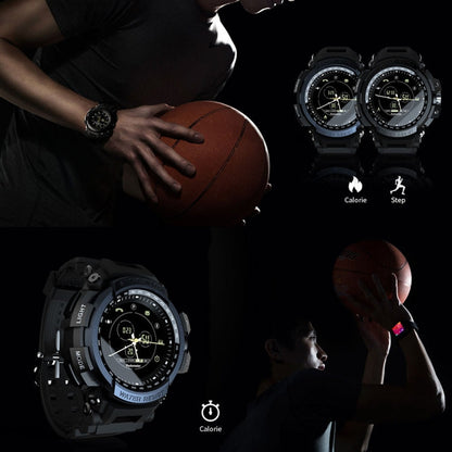 Lokmat MK28 1.4 inch FSTN Screen IP68 Waterproof Smart Watch, Support Information Reminder / Remote Camera / Sport Record