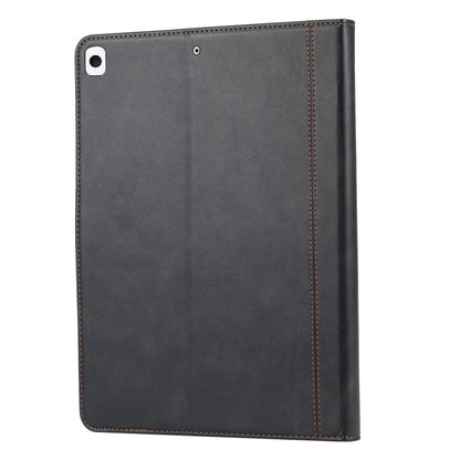 Calf Texture Double Fold Clasp Horizontal Flip Leather Case with Photo Frame & Holder & Card Slots & Wallet, For iPad 10.2, For iPad Pro 10.5, For iPad 9.7 (2018/2017) / Air 2, For iPad mini 5 / mini 4 / mini 3, For iPad Pro 11 inch (2020)             ...