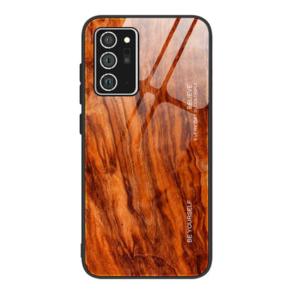 Wood Grain Glass Protective Case, For Samsung Galaxy Note20, For Samsung Galaxy Note20 Ultra, For Xiaomi Mi 10 Pro, For Xiaomi 10T / 10T Pro