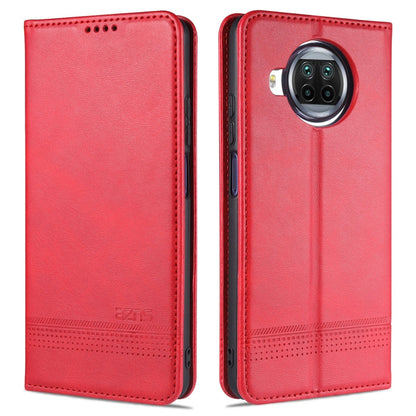 AZNS Magnetic Calf Texture Horizontal Flip Leather Case with Card Slots & Holder & Wallet, For Samsung Galaxy A12, For Samsung Galaxy S21 5G, For Xiaomi Mi 10T Lite 5G