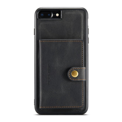 JEEHOOD Retro Magnetic Detachable Protective Case with Wallet & Card Slot & Holder, For iPhone 8 Plus & 7 Plus, For iPhone SE 2022 / SE 2020 & 8 & 7, For iPhone X / XS, For iPhone XR
