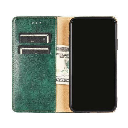 PU + TPU Gloss Oil Solid Color Magnetic Horizontal Flip Leather Case with Holder & Card Slot & Wallet, For Samsung Galaxy S20 FE