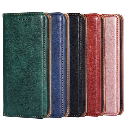 PU + TPU Gloss Oil Solid Color Magnetic Horizontal Flip Leather Case with Holder & Card Slot & Wallet, For Samsung Galaxy S20 FE
