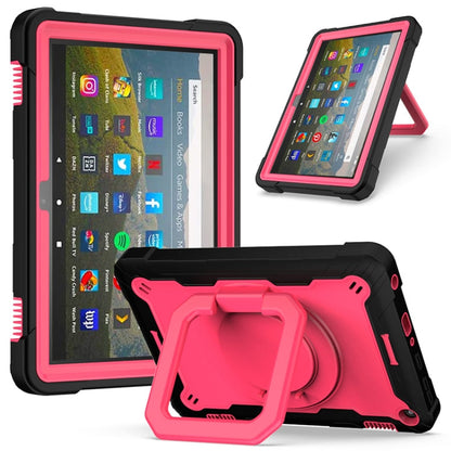 Contrast Color Shockproof Robot Silicone + PC Case with Wristband Holder, For Amazon Kindle Fire HD 8 (2020), For Samsung Galaxy Tab A7 10.4 (2020) T500 / T505