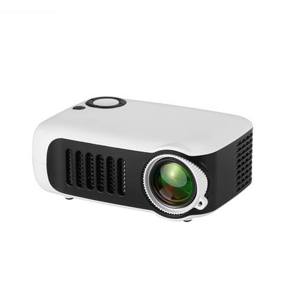 TRANSJEE A2000 320x240P 1000 ANSI Lumens Mini Home Theater HD Digital Projector, Plug Type: AU Plug, Plug Type: AU Plug(White)