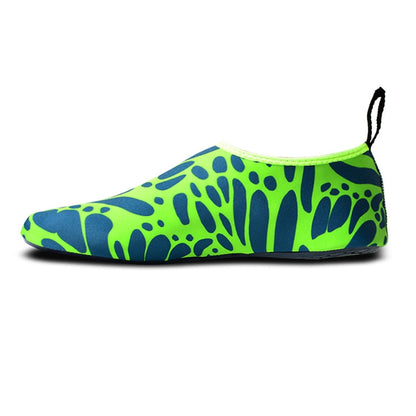 Non-slip Wear-resisting Thick Rubber Sole Diving Shoes and  Socks, One Pair, XXXS, XXS