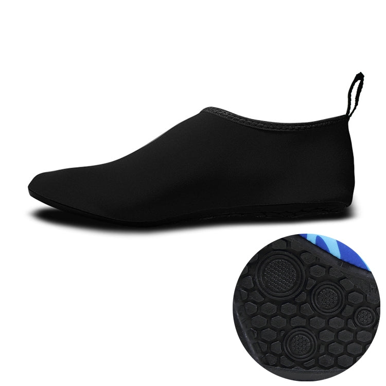 Non-slip Wear-resisting Thick Rubber Sole Diving Shoes and  Socks, One Pair, XXXS, XXS