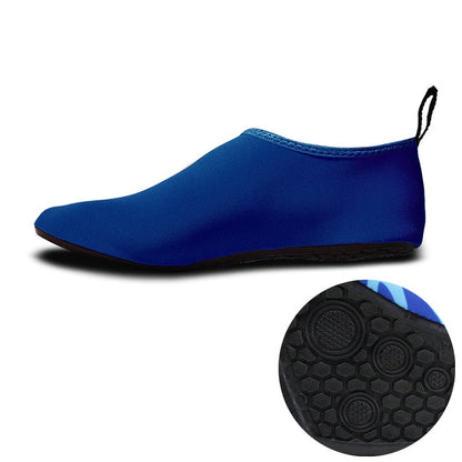 Non-slip Wear-resisting Thick Rubber Sole Diving Shoes and  Socks, One Pair, XXXS, XXS