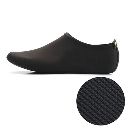 3mm Non-slip Rubber Embossing Texture Sole Solid Color Diving Shoes and Socks, One Pair, XXXL